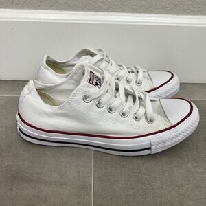 Converse Chuck Taylor All Star Mens 4.5/Womens 6.5 White Low Top Casual Shoes